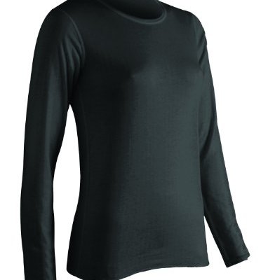 ColdPruf Women's Platinum Plus Size - For My Size Only Dual Layer Crew Neck Top