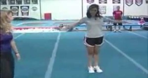 Courtney Anderson: Cheer Texas  learning how to Cheer Stunt and Tumble
