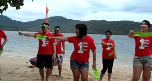 IT’S MORE FUN IN THE PHILIPPINES-  TEAM BUILDING CHEERING COMPETITION! (THE RED TEAM)