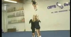 Advanced Cheerleading; Tips & Techniques : Individual Stunting: Cheerleading Demonstration