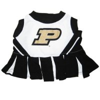 Pets First Purdue University Dog Cheerleader Outfit, X-Small