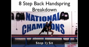 How To Tumble: Back Handspring (beginner) Cheer and gymnastics