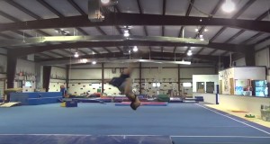 HOW TO LEARN A FRONT AERIAL – TUTORIAL – Gymnastics Cheer Cheerleading Tumbling