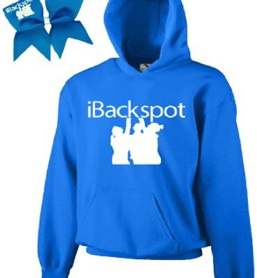 Chosen Bows Neon Blue iBackspot Cheer ComBow