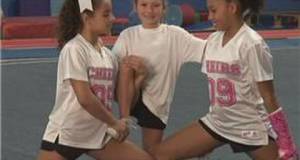 Basic Cheerleading Stunting: Moves & Thigh Stands
