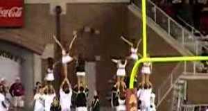 FSU Homecoming 2007 Blackout Cheerleading Pyramid