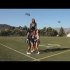 How to Do an Extension into a Cradle | Cheerleading
