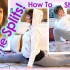 How To Do The Splits Stretches! Flexibility Tutorial & Workout For Cheerleading, Ballet, Yoga