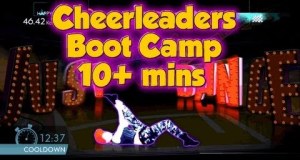 Just Dance 4 Sweat / Workout Mode – Cheerleaders Boot Camp – 10+ Mins (Garage Rehearsal)