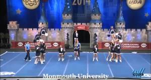 Monmouth University 2014 Cheerleading competition