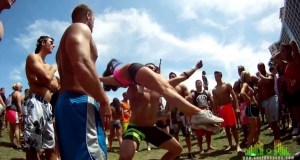 Porrismo en la playa / Cheerleading at the beach