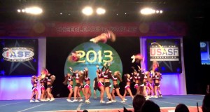 The Cheerleading Worlds 2013 Gym Tyme All Stars – Pink Ladies International Open All Girl Level 5