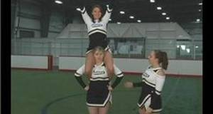 Basic Cheerleading Stunting : The Shoulder Sit in Cheer Stunting