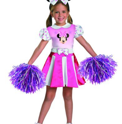 Disguise Disney Mickey Mouse Clubhouse Minnie Mouse Cheerleader Girls Costume