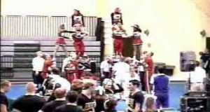 Illinois state cheerleading – Totem pyramid