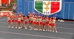 Milano Cheers Cheerleading Elite All Girl @ Coppa Italia 2014 Livorno