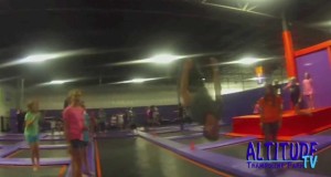 Parkour + Cheerleading +Gymnastics=Altitude Trampoline Park
