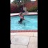 Gymnastics / cheerleading in the pool