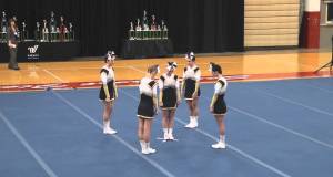Tri-West High School 2012 Indiana High School Cheerleading Championships – STUNT GROUPS