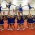 Burns Middle School  cheerleaders UCA cheer camp 2009 extreme routine