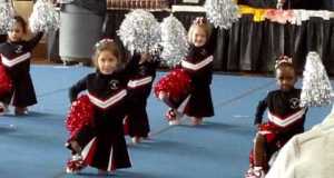 Claire’s 1st Cheerleading Competition