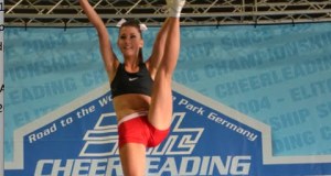 Coed Cheerleading Stunting – Megan and Tugay