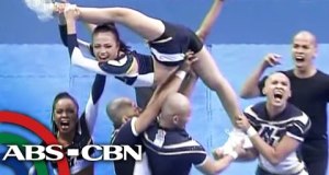 NU wins UAAP Group Stunts competition