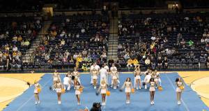 2015 University of Toledo Cheerleading Half Time Performance