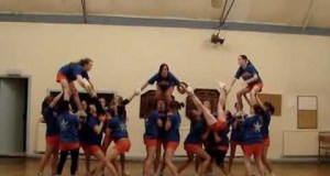 CARDIFF CHEERLEADERS & DANCERS – ACADEMY ALLSTARS – Practice pyramid 2007