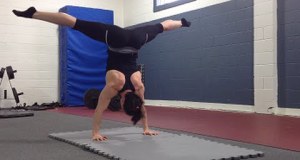 Gymnastics conditioning and strength training