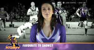 Melbourne Storm Cheerleader of the Week, Jessica – June 10, 2011