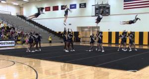 Neuqua Valley High School – Junior Varsity Cheerleaders in Competition