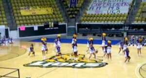 Opelousas Catholic Varsity Cheerleaders Home Pom Routine