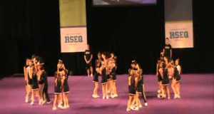 RSEQ cheerleading competition provincial 2012