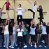 St Bedes Cheerleaders- Split- flip pyramid x