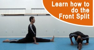 Learn How to do the Front Split Tutorial for Martial Arts, Gymnastics and Cheerleading