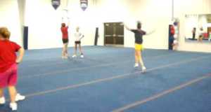 Xtreme Cheerleading tumbling!