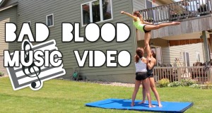 Bad Blood Cheer and Gymnastics Music Video