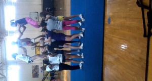 LTMS cheerleading- pyramid for nationals 2012
